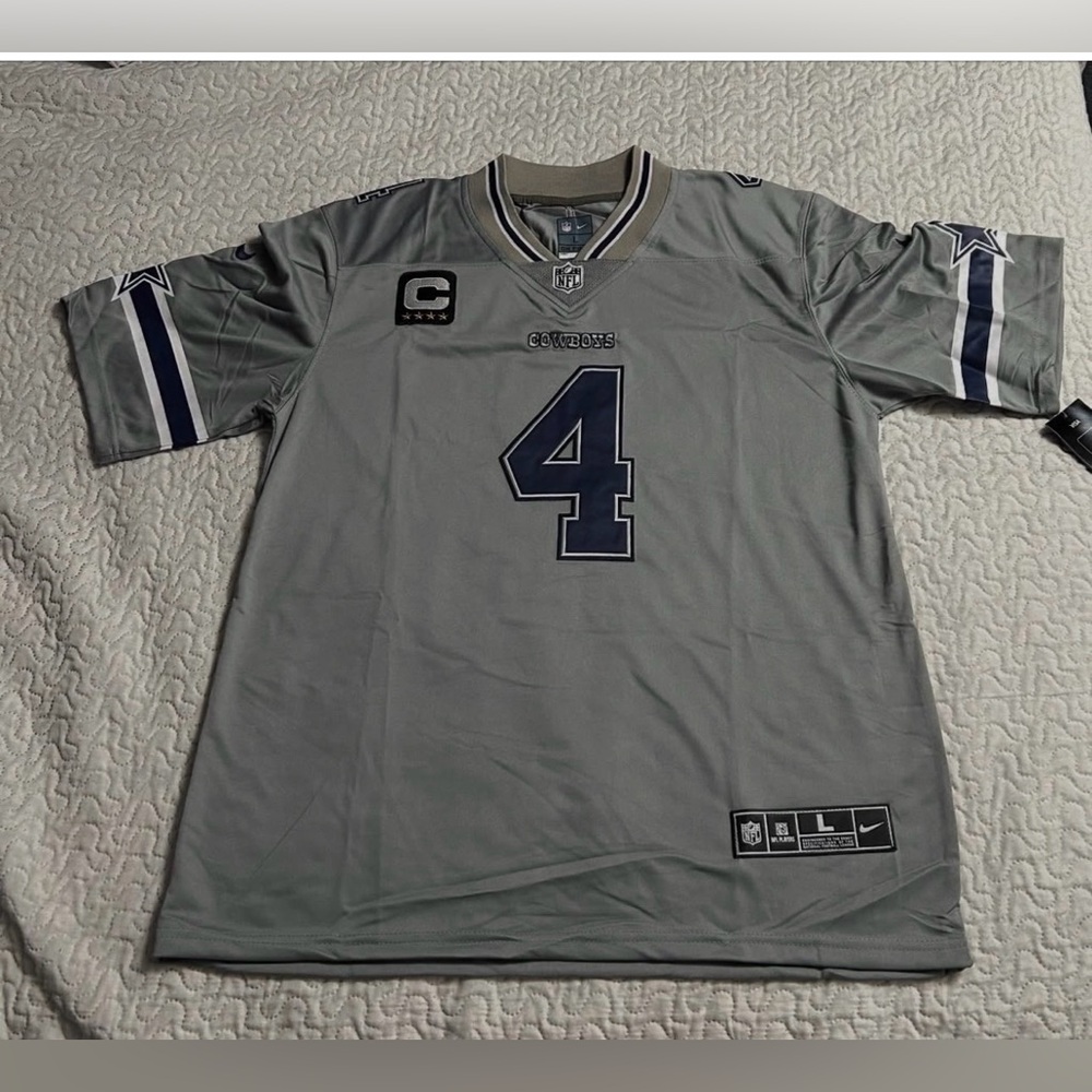 Dallas Cowboys Blue on Grey Game Day Jersey